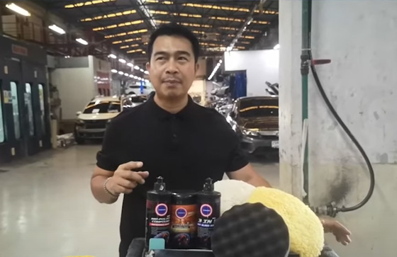 รีวิวการใช้ยาขัดสีรถยนต์ ยาขัด 911, 2600 และ 905