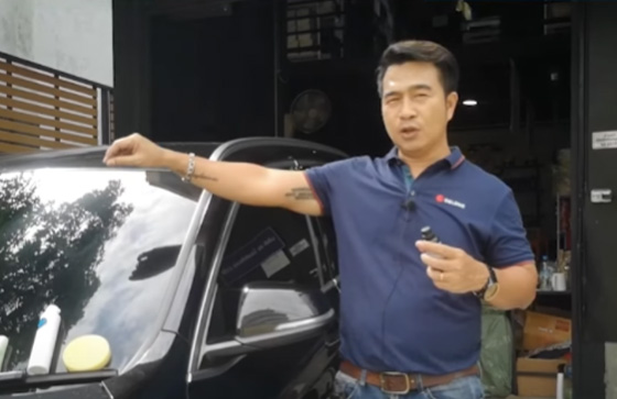 รีวิวน้ำยาลบคราบน้ำ และเคลือบเซรามิคกระจก